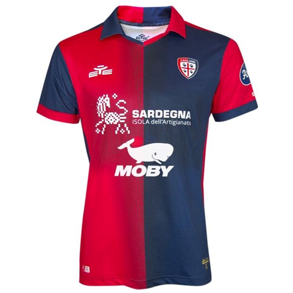 Tailandia Camiseta Cagliari Calcio Replica Primera Ropa 2023/24